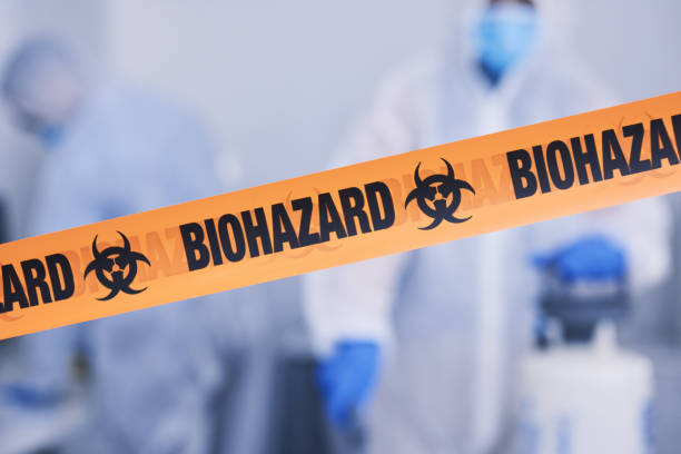 Professional Drug Lab Cleanup technician working in Limington, ME